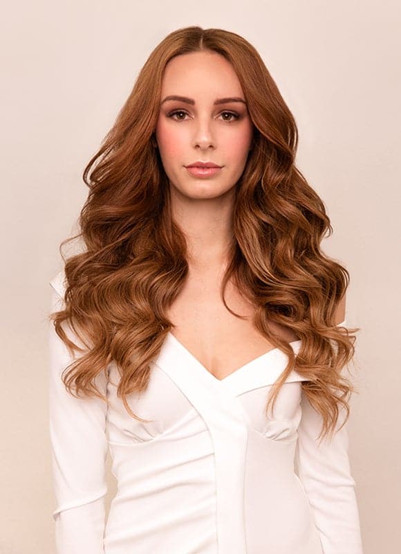 20 Inch Keratin Bond/ Fusion Hair Extensions Nail/ U-Tip #6 Light Chestnut Brown