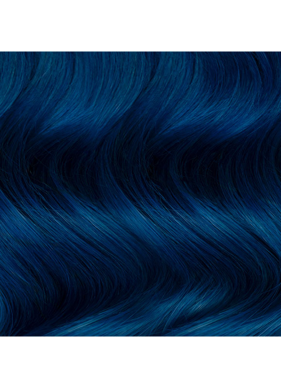 20 Inch Keratin Bond/ Fusion Hair Extensions Nail/ U-Tip #Blue