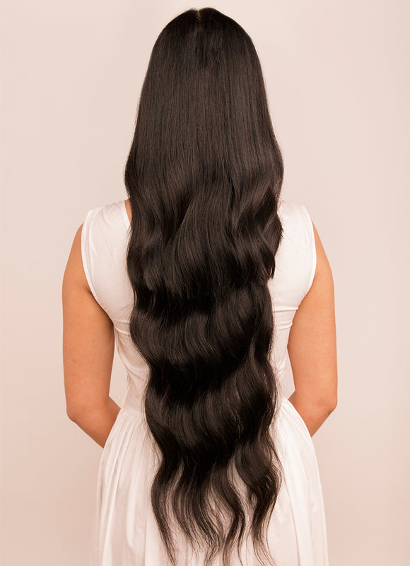 Human hair extensions best sale 30 inch with clip
