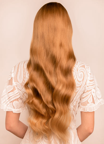 24 inch Ultimate Volume Clip in Hair Extensions  #14 Dark Blonde