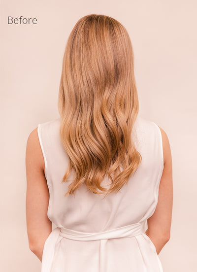 24 inch Ultimate Volume Clip in Hair Extensions  #16 Light Golden Blonde