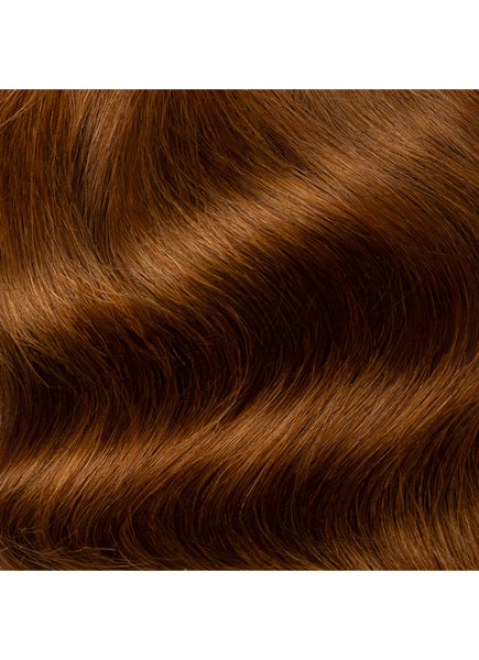 16 inch Invisible Wire Hair Extensions in #4 Medium Brown