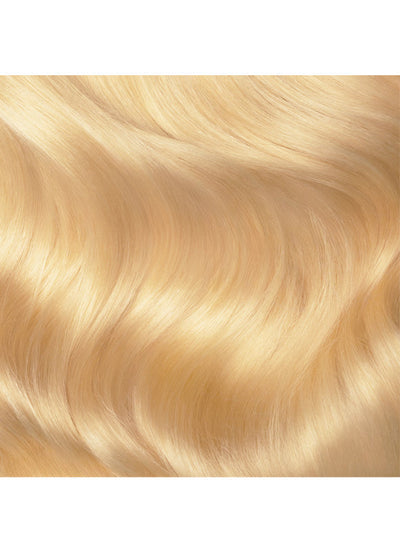 16 inch Invisible Wire Hair Extensions in #60 Light Blonde