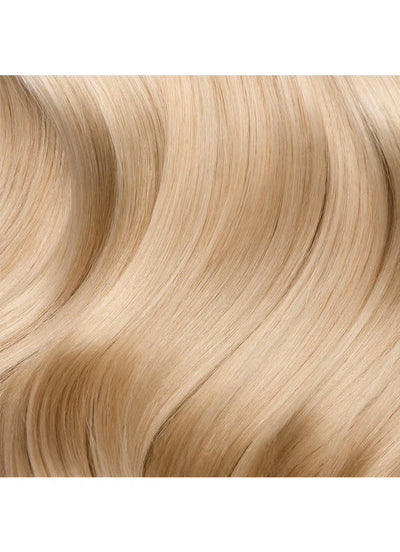 16 inch Invisible Wire Hair Extensions in #60A Light Ash Blonde