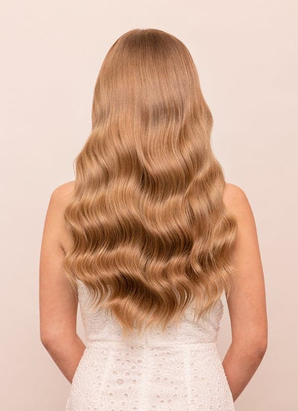 20 inch Ultimate Volume Clip in Hair Extensions  #18 Golden Blonde