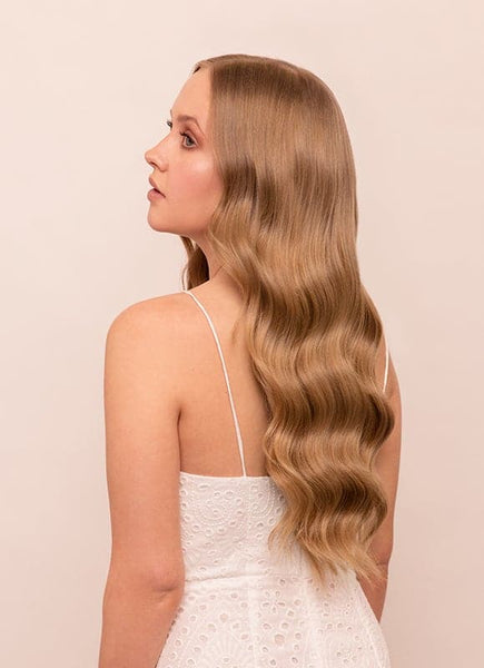 20 inch Ultimate Volume Clip in Hair Extensions  #18 Golden Blonde