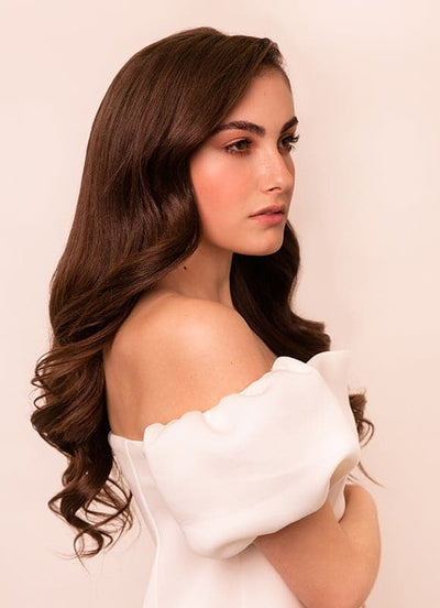 20 inch Remy Tape Hair Extensions #4 Medium Brown