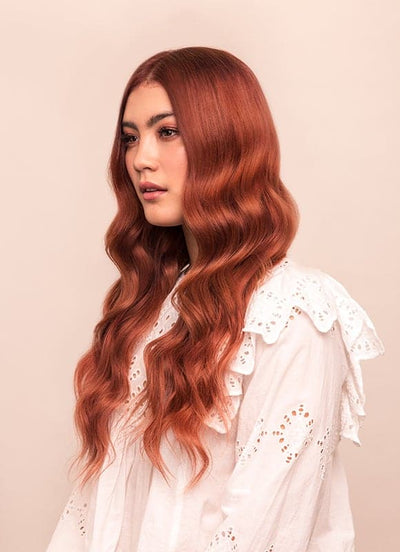 20 inch Ultimate Volume Clip in Hair Extensions  #33 Dark Auburn Red