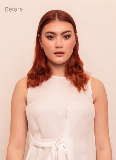 20 inch Seamless Clip in Hair Extensions #33 Dark Auburn Red