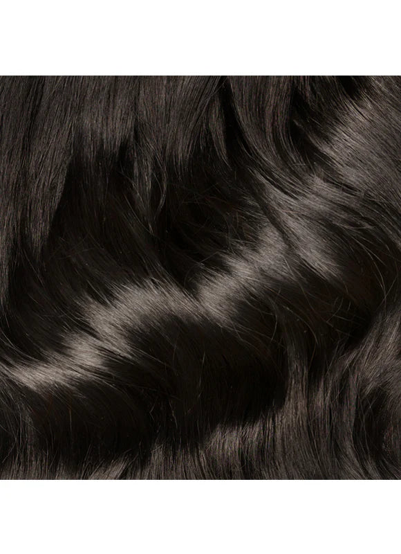 22 Inch Clip in Ponytail Extension #1 Jet Black