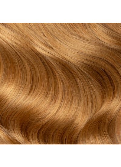 24 inch Deluxe Clip in Hair Extensions in #18 Golden Blonde