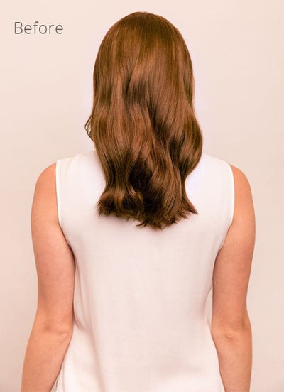 20 inch Deluxe Clip in Hair Extensions #4 Medium Brown