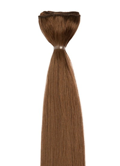 20 Inch Weave/ Weft Hair Extensions #6 Light Chestnut Brown