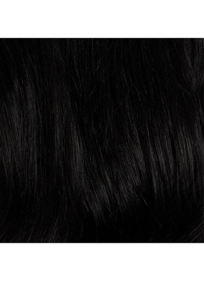 24 Inch Keratin Bond/ Fusion Hair Extensions Nail/ U-Tip #1 Jet Black