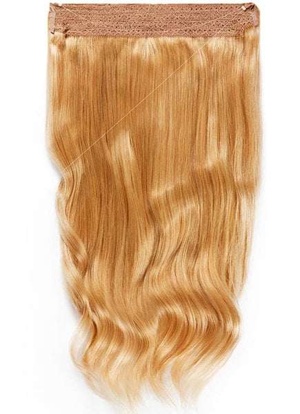 16 Inch Invisible Wire Hair Extensions #16 Light Golden Blonde