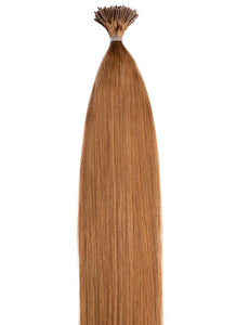 20 Inch Microbead Stick/ I-Tip Hair Extensions #6 Light Chestnut Brown