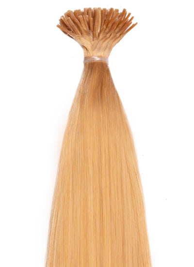 20 Inch Micro Bead Stick/ I-Tip Hair Extensions #27 Strawberry Blonde