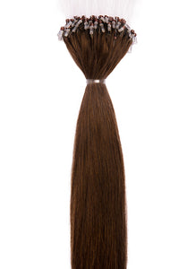 24 Inch Micro Loop Hair Extensions #1C Mocha Brown