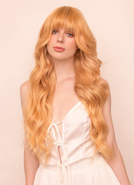 24 Inch Nail/ U-Tip Hair Extensions #27 Strawberry Blonde