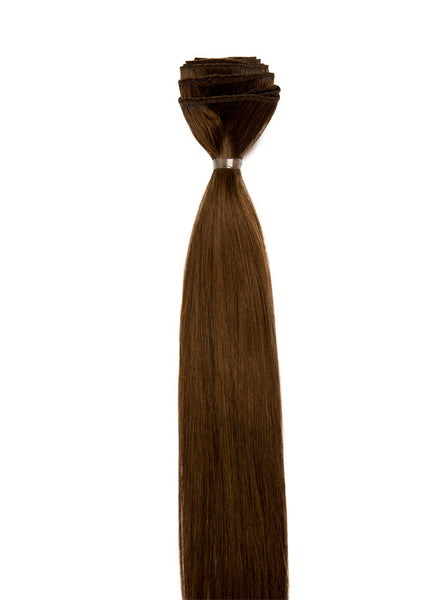 20 Inch Weave/ Weft Hair Extensions #4 Medium Brown