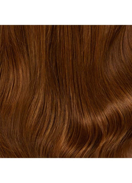 20 inch clip in hair extensions #4 medium brown 7