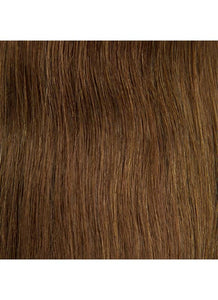 20 Inch Remy Tape Hair Extensions #6 Light Chestnut Brown