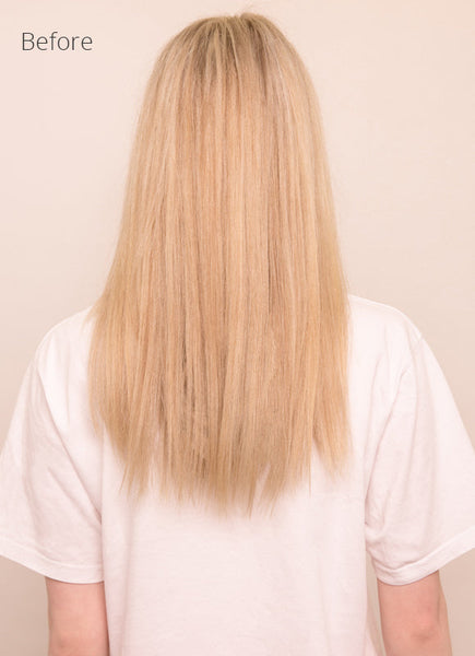 30 inch clip in hair extensions #60 light blonde 5