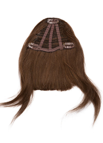 Clip in Fringe/ Bangs #2 Dark Brown