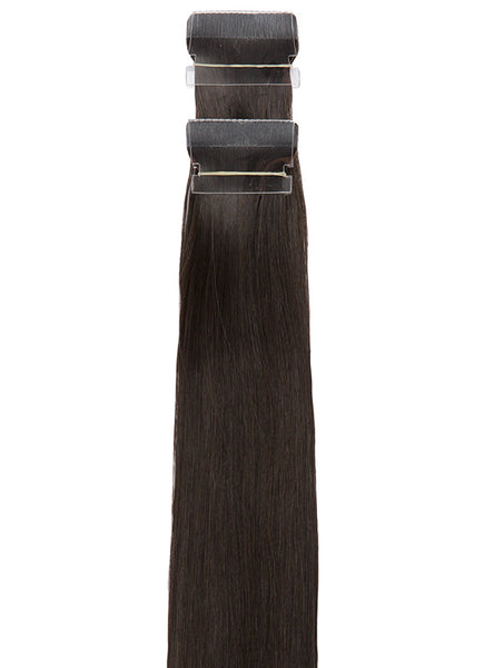 24 Inch Tape Hair Extensions #1B Natural Black